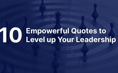 10 Empowerful Quotes to Level Up Your Leadership – chess pawns on target board background"