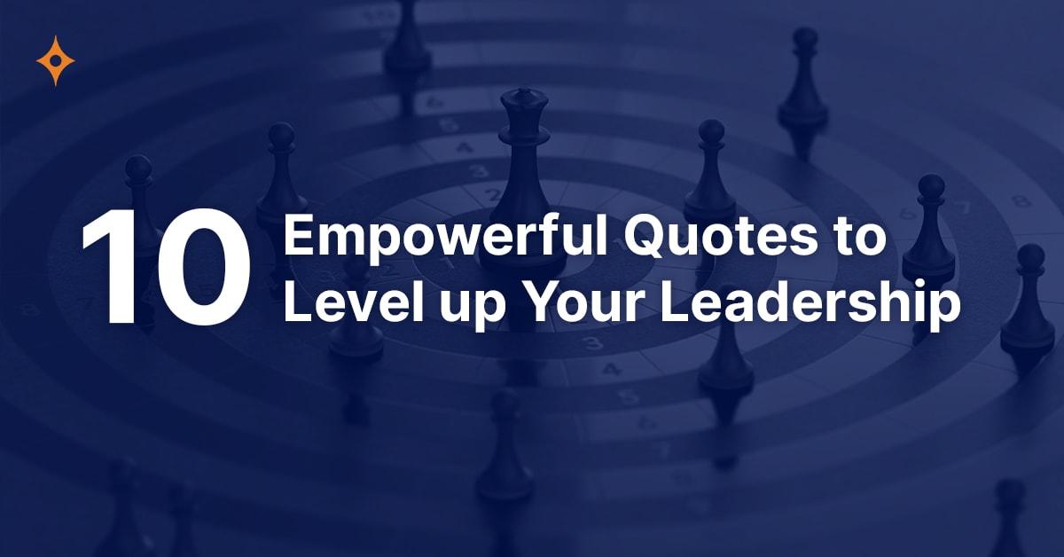 10 Empowerful Quotes to Level Up Your Leadership – chess pawns on target board background"
