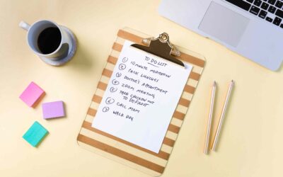 How to Build a Morning Routine That Works Morning Routine That Works Minimalist workspace with a to-do list on a striped clipboard, a cup of black coffee, sticky notes, a laptop, and two golden pencils — symbolizing an organized and productive morning.