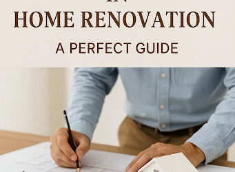 Importance of Architecture in Home Renovation A Perfect Guide Architect designing home renovation layout with miniature house and measuring tools on desk