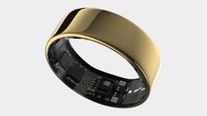 How Smart Rings Monitor Your Sleep, Heart Rate, and Stress Levels in Real Time Smart Rings Gold smart ring with integrated biometric sensors for real-time health tracking including sleep, heart rate, and stress levels