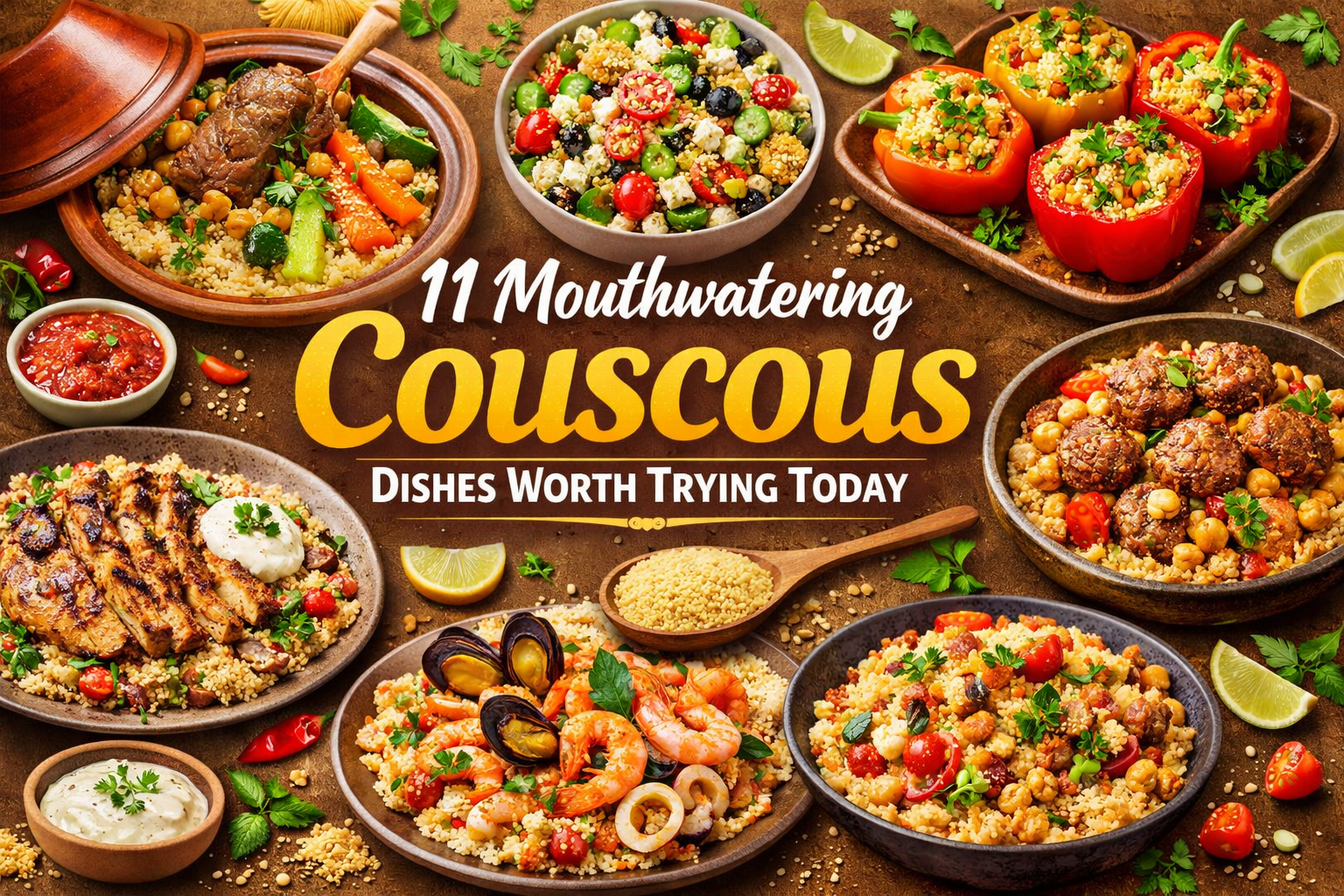 11 Mouthwatering Couscous Dishes Worth Trying Today