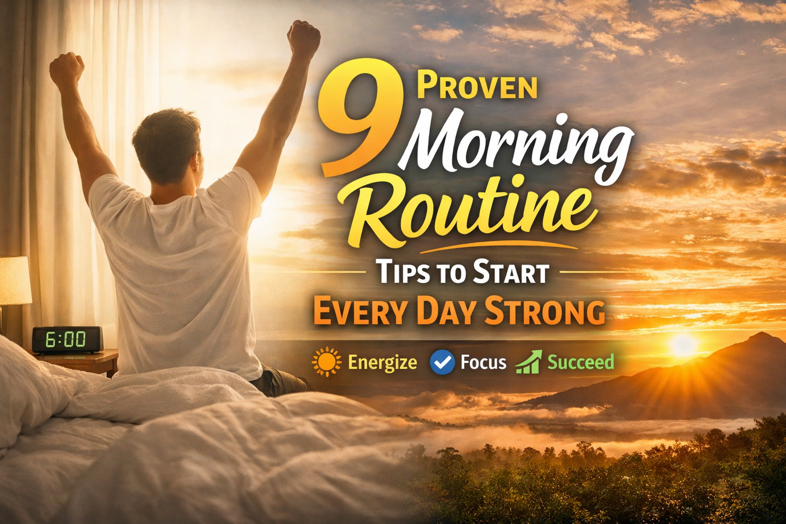 9 Proven Morning Routine Tips to Start Every Day Strong